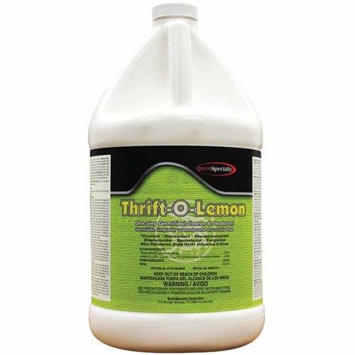 Quest Specialty 376 - THRIFT-O-LEMON Cleaner/Deodorant/Disinfectant 32:1 - 4 x 1 gallon containers Quest Specialty 376 - THRIFT-O-LEMON Cleaner/Deodorant/Disinfectant 32:1 - 4 x 1 gallon containers