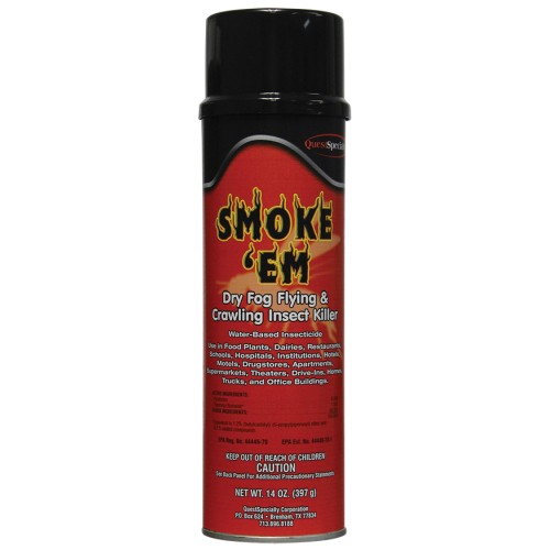 Quest Specialty 441 - SMOKE 'EM Dry Fog Flying & Crawling Insect Killer Quest Specialty 441 - SMOKE 'EM Dry Fog Flying & Crawling Insect Killer