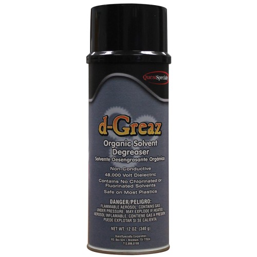 Quest Specialty 500 - d-Greaz Organic Solvent Degreaser Quest Specialty 500 - d-Greaz Organic Solvent Degreaser