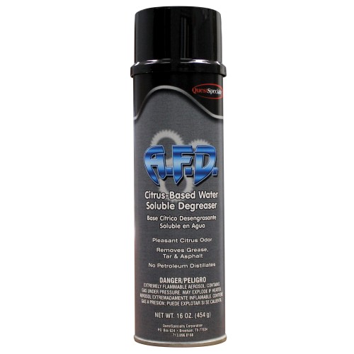 Quest Specialty 505 - A.F.D. Citrus-Based Water Soluble Degreaser Quest Specialty 505 - A.F.D. Citrus-Based Water Soluble Degreaser