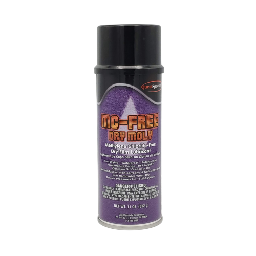 Quest Specialty 521 - MC-FREE DRY MOLY Methylene Chloride-Free Dry Film Lubricant Quest Specialty 521 - MC-FREE DRY MOLY Methylene Chloride-Free Dry Film Lubricant
