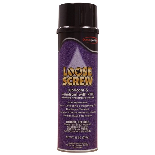 Quest Specialty 530 - LOOSE SCREW Lubricant & Penetrant with PTFE
