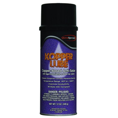 Quest Specialty 531 - KOPPER LUBE Copper-Based Anti-Seize Lubricant Quest Specialty 531 - KOPPER LUBE Copper-Based Anti-Seize Lubricant