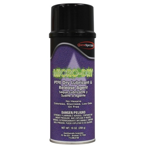 Quest Specialty 566 - MICRO-DRY PTFE Dry Lubricant & Release Agent Quest Specialty 566 - MICRO-DRY PTFE Dry Lubricant & Release Agent