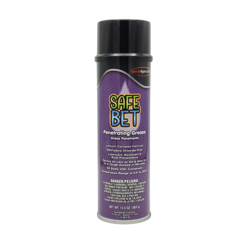 Quest Specialty 583 - SAFE BET Multi-Purpose, Penetrating Lithium Spray Lubricant Quest Specialty 583 - SAFE BET Multi-Purpose, Penetrating Lithium Spray Lubricant