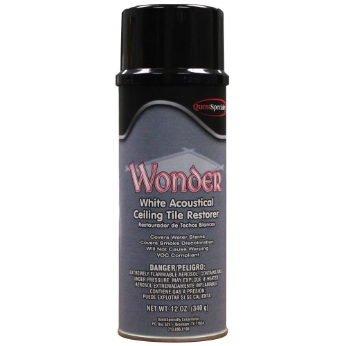 Quest Specialty 591 - WONDER Acoustical Ceiling Tile Restorer Quest Specialty 591 - WONDER Acoustical Ceiling Tile Restorer