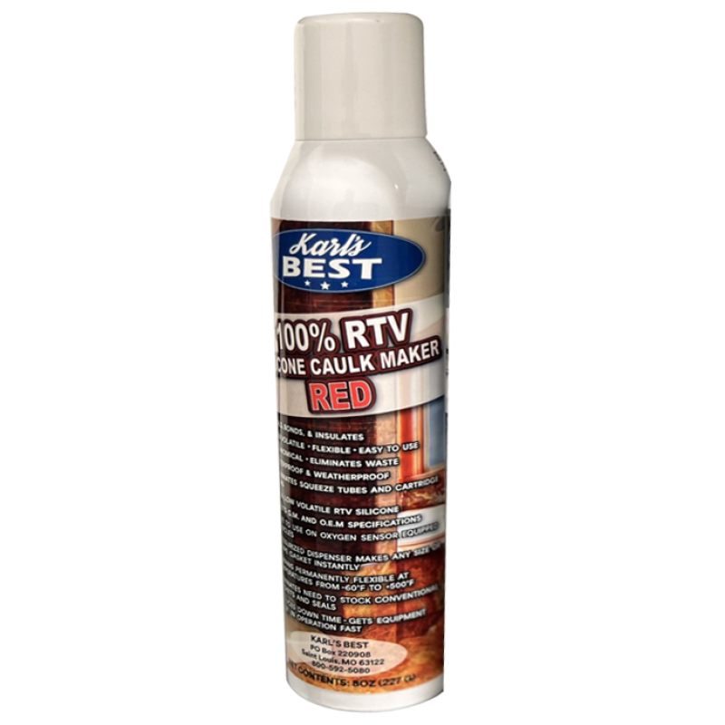 Karl's Best 100% RTV Silicone - Red - (6/case)