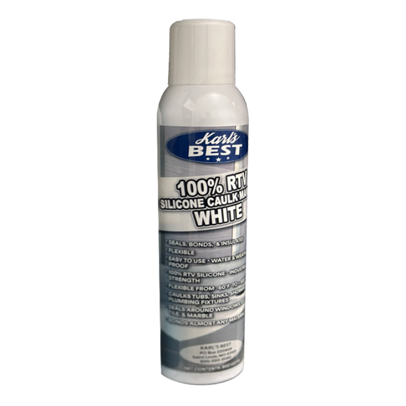 Karl's Best 100% RTV Silicone - White- (6/case)