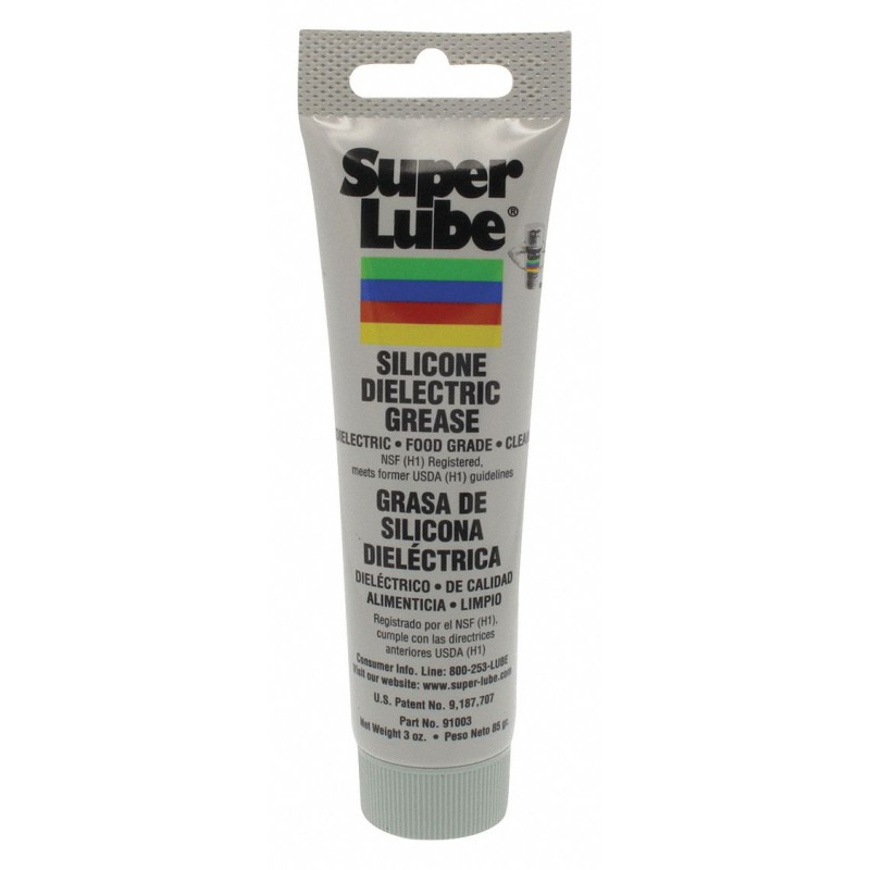 Super Lube® Silicone Dielectric and Vacuum Grease - 3 oz tube x 12/case