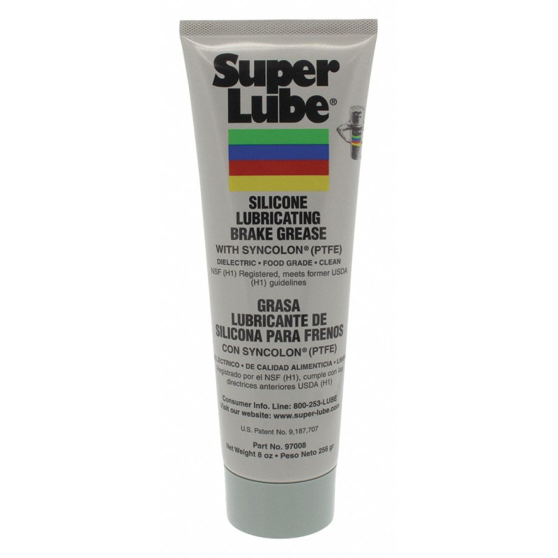 Super Lube® Silicone Brake Grease with Syncolon® (PTFE) - 8 oz tube x 12/case