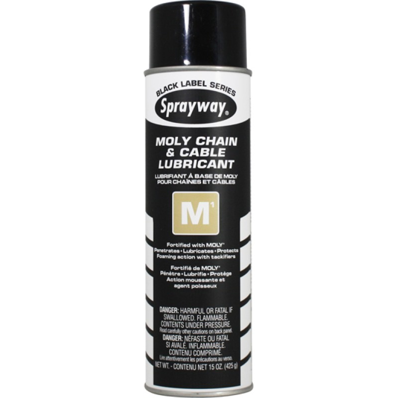 M1 Moly Chain & Cable Lubricant - 12 pack