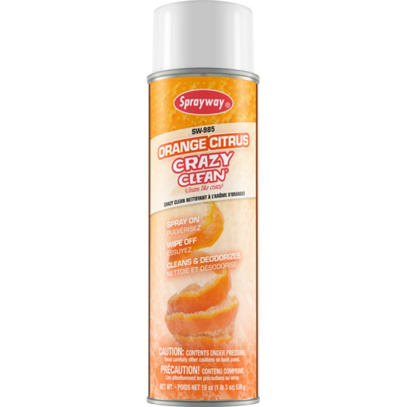 Orange Citrus Crazy Clean - 12 pack