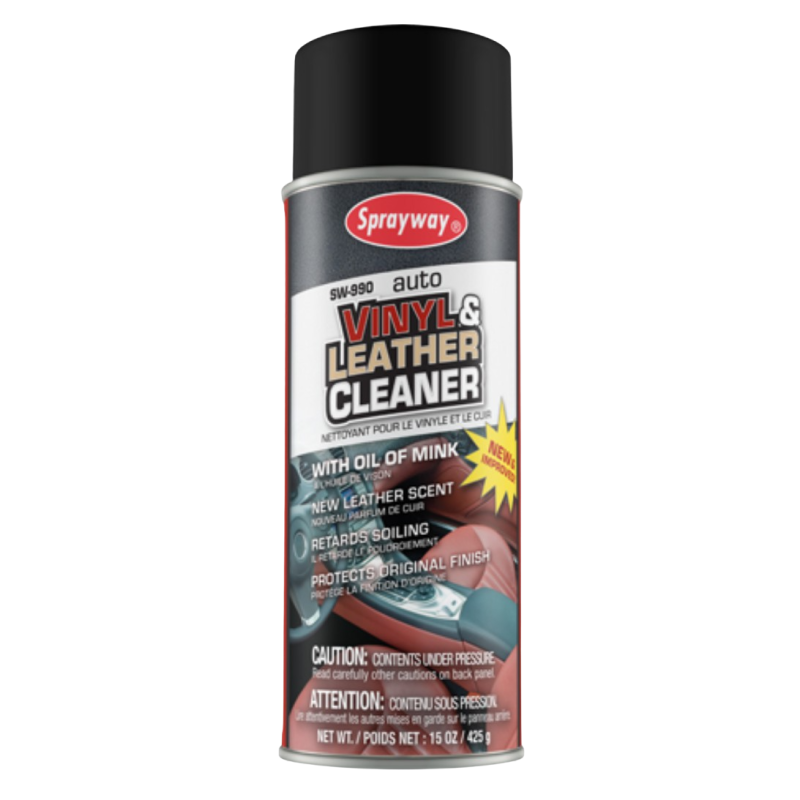 VINYL LEATHER CLEANER - 12 pack