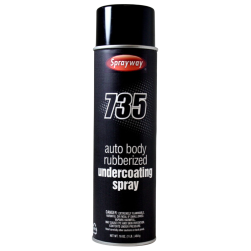 Sprayway 735 - AUTO BODY RUBBERIZED UNDERCOATING Sprayway 735 - AUTO BODY RUBBERIZED UNDERCOATING