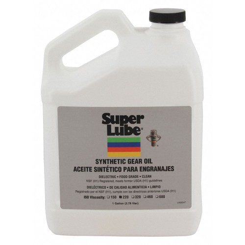 Super Lube 54201 - Super Lube® Synthetic Gear Oil 220 - Gallon x 4/Case Super Lube 54201 - Super Lube® Synthetic Gear Oil 220 - Gallon x 4/Case