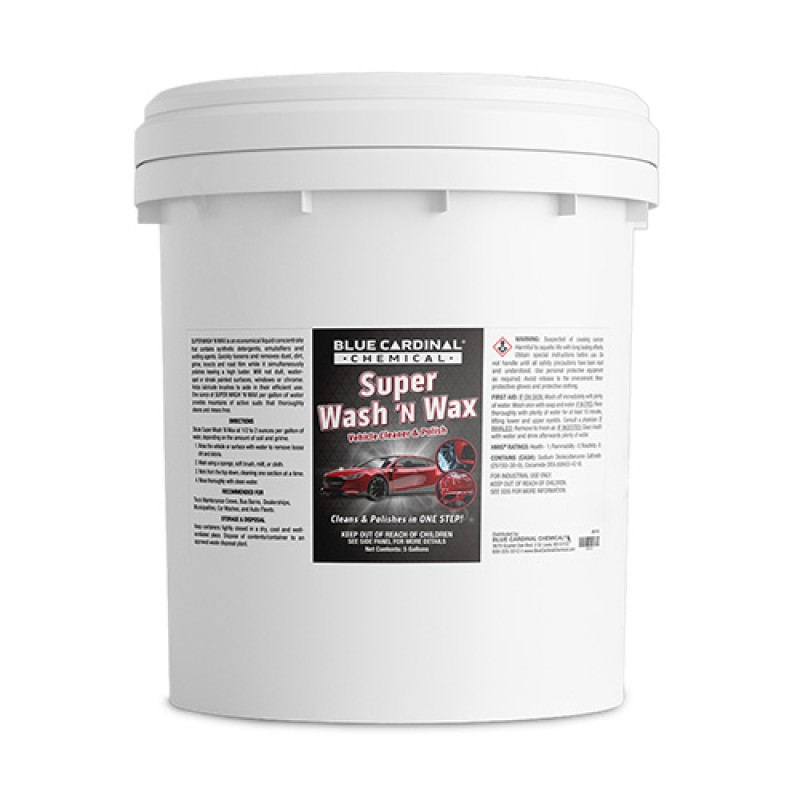 Super Wash 'N Wax - 5 Gallons Super Wash 'N Wax - 5 Gallons