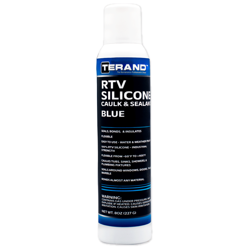 Terand 100% RTV Silicone - Blue - 6 Pack