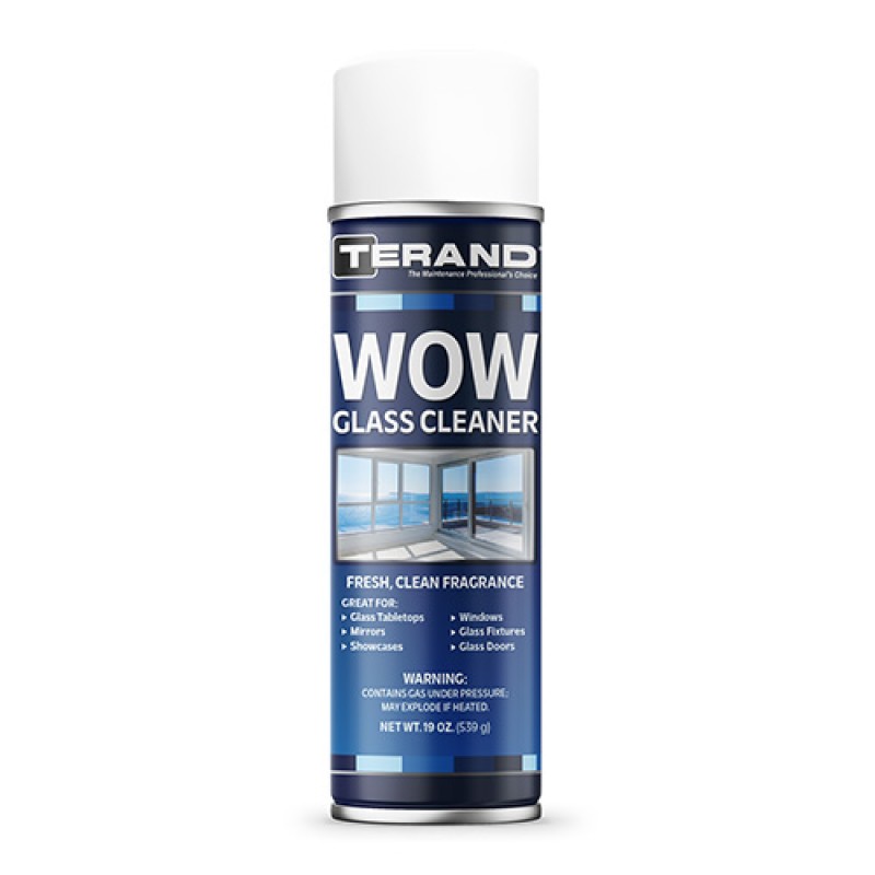 WOW - Glass Cleaner Spray - 12 x 1 Case