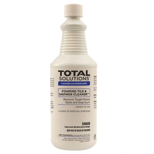 Total Solutions 14412 - Foaming Tub and Tile Cleaner - 12 x 1 quart containers
