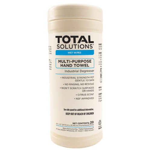 Total Solutions 153920 - Multi-Purpose Hand Towel - 6 Pack Total Solutions 153920 - Multi-Purpose Hand Towel - 6 Pack