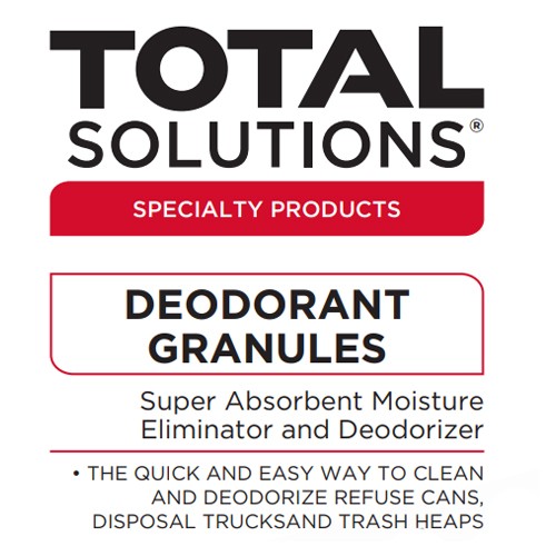 Total Solutions 56040 - Deodorant Granules-Cherry 40# - 1 x 40 lb container Total Solutions 56040 - Deodorant Granules-Cherry 40# - 1 x 40 lb container