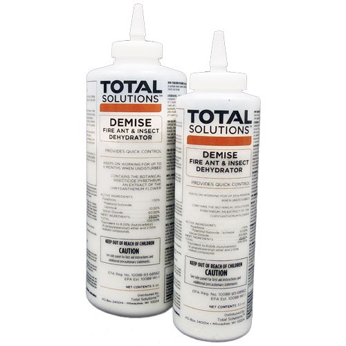 Total Solutions 60412 - Demise Fire Ant & Insect Dehydrator Pints - 12 x 1 pint containers Total Solutions 60412 - Demise Fire Ant & Insect Dehydrator Pints - 12 x 1 pint containers