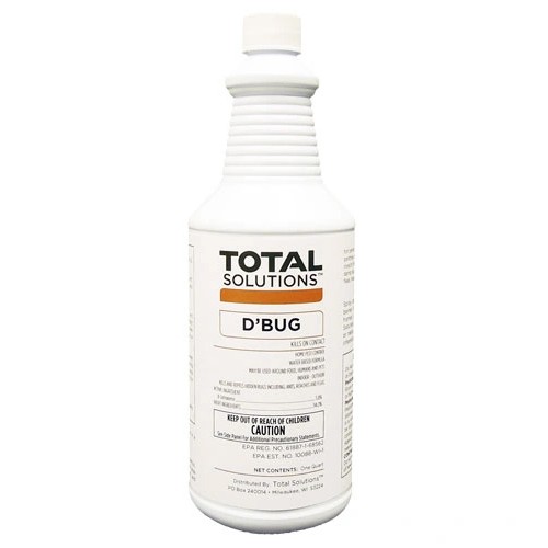 Total Solutions 848 - D'Bug - 12 x 1 quart containers Total Solutions 848 - D'Bug - 12 x 1 quart containers