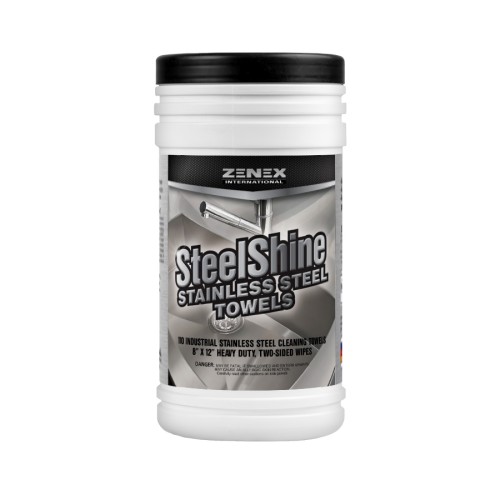 Zenex 483504 - Zenex Stainlesss Steel Wipes 4 pack 110 count UNLABELED Zenex 483504 - Zenex Stainlesss Steel Wipes 4 pack 110 count UNLABELED