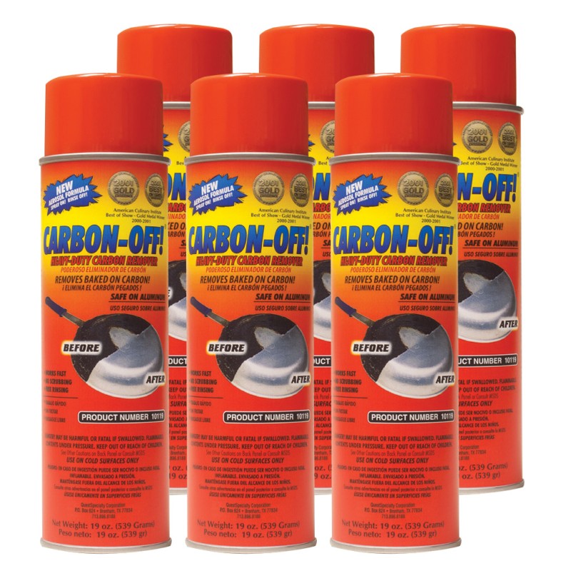Carbon-Off! Heavy Duty Carbon Remover -Aerosol 6 Pack