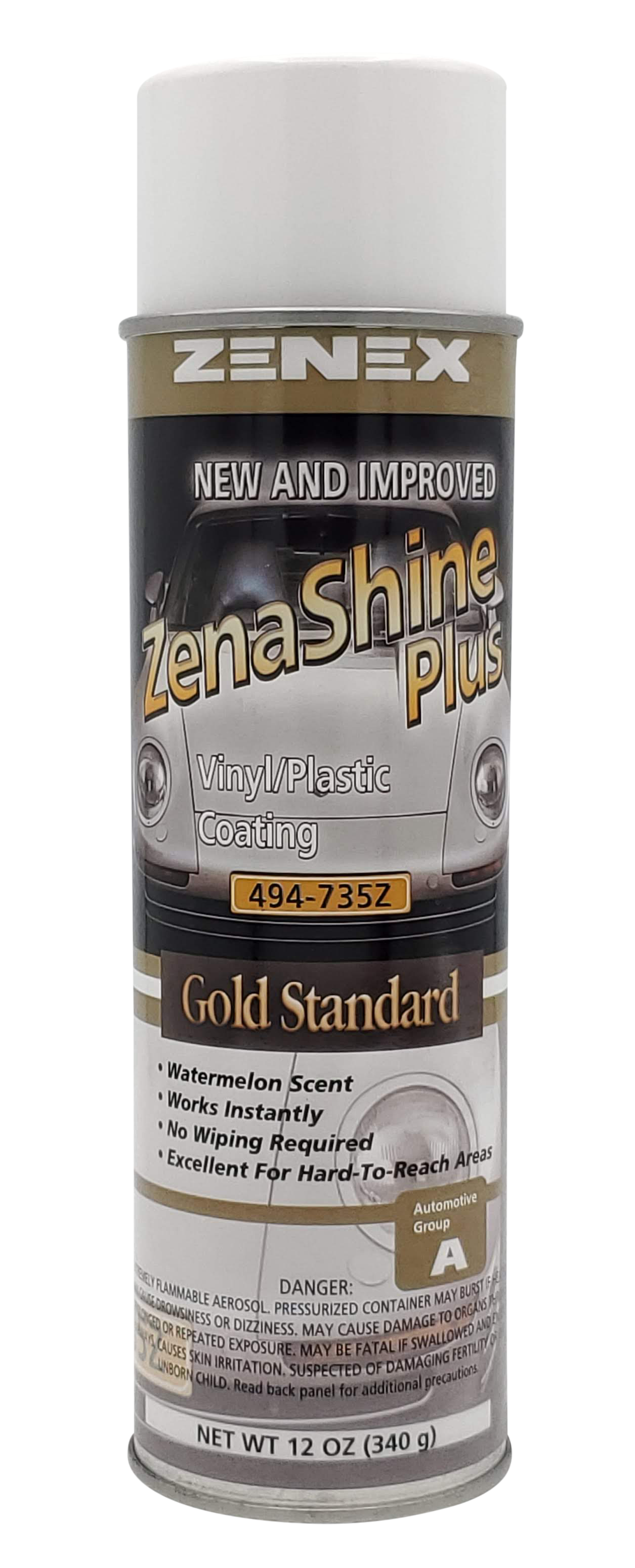 Zenex 494735 | ZenaShine Plus Watermelon Scented Vinyl/Plastic Coating